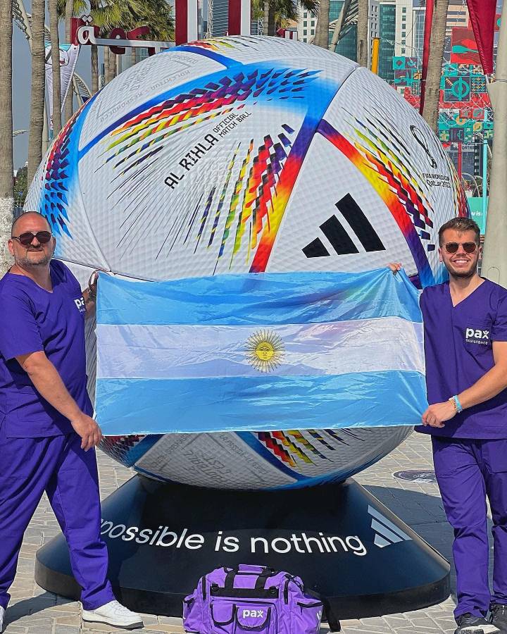 Canceló su boda para irse al Mundial de Qatar y seguir a Argentina; ahora un jeque le hizo esta tremenda propuesta