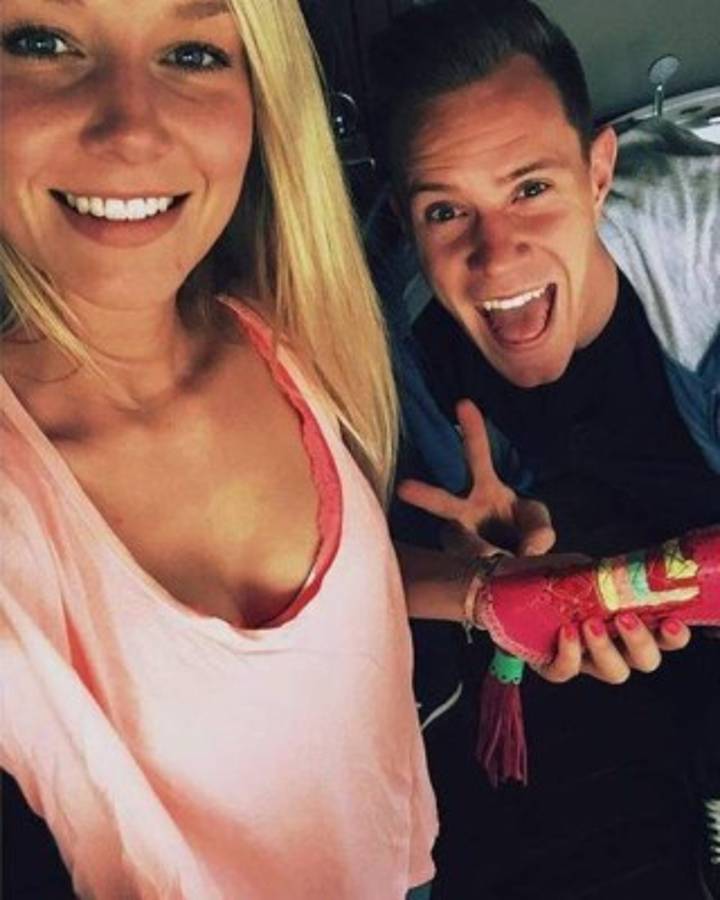 FOTOS: Daniela Jehle, la sexy novia del portero Marc-André ter Stegen