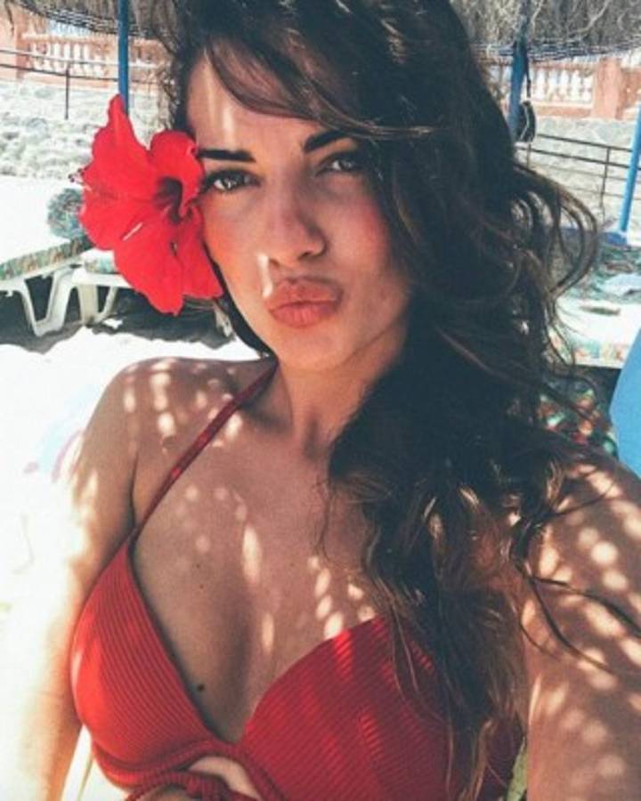 ¡Hermosa! Beatriz Espejel, la compañera de celebración de Koke