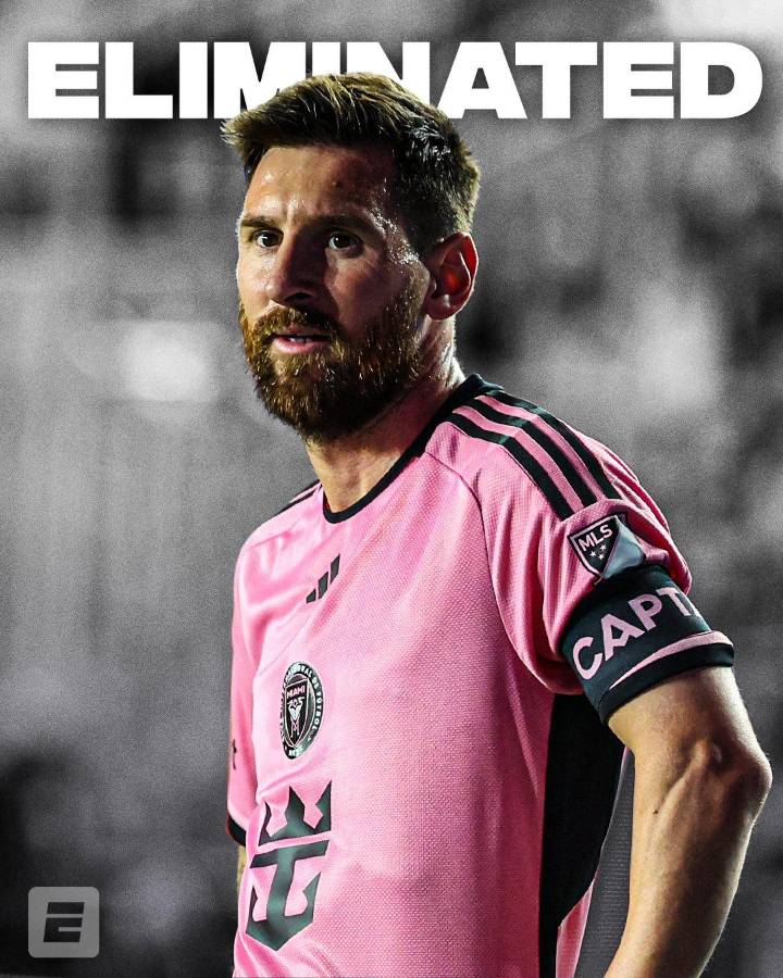 Messi dice adiós a la temporada de la MLS: mucho dolor por la eliminación en los playoffs contra Atlanta United