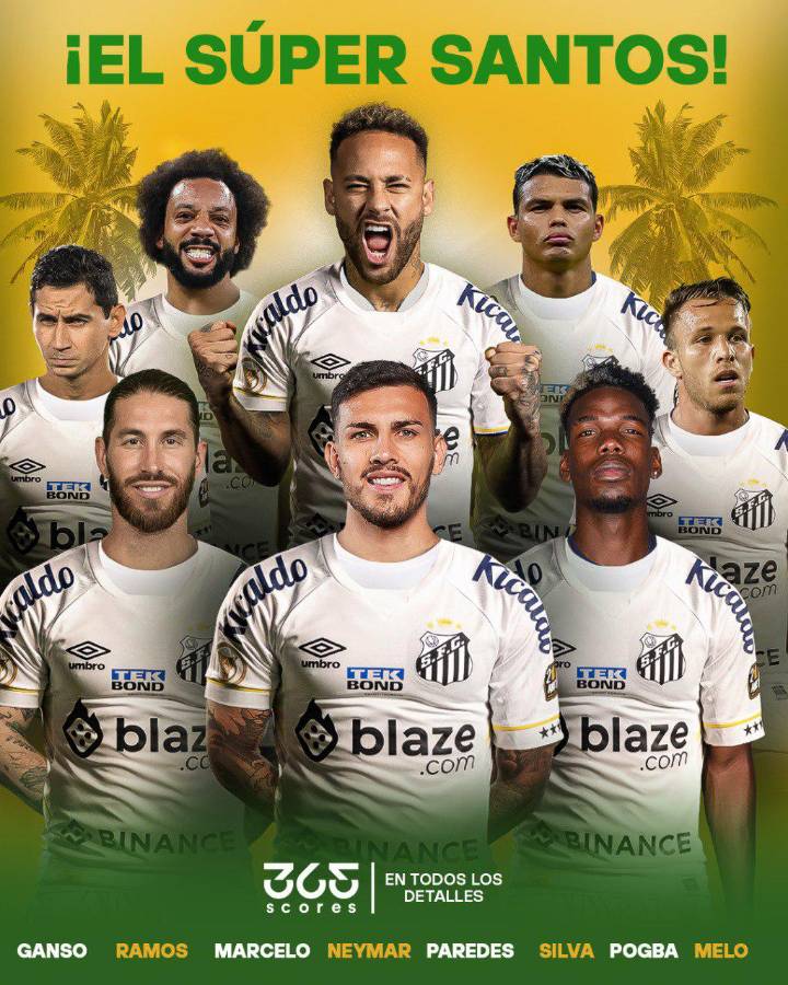 Neymar quiere armar un ‘Dream Team’: los cracks que intentará llevar al Santos y uno ya está en conversaciones