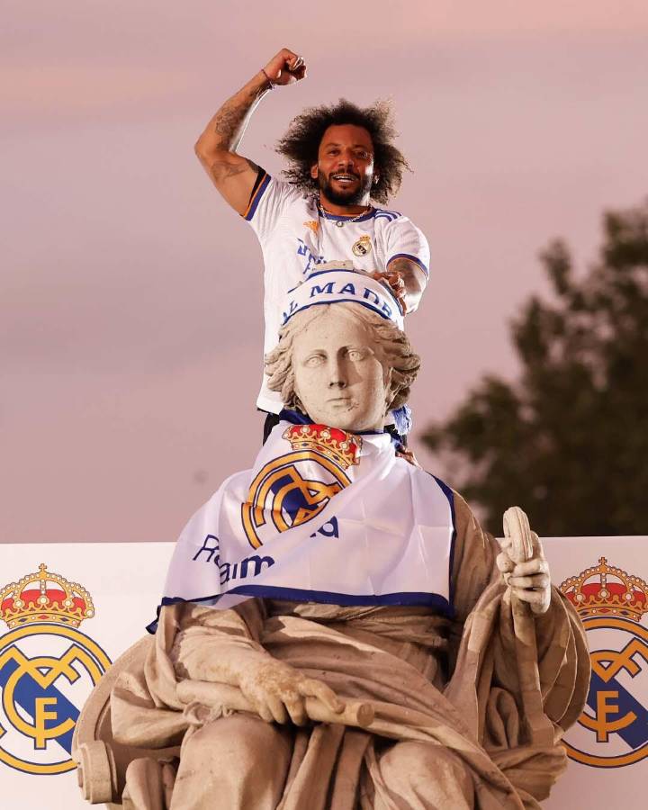 Espectacular fiesta: Real Madrid festejó en Cibeles con la afición su título 35 de la Liga de España