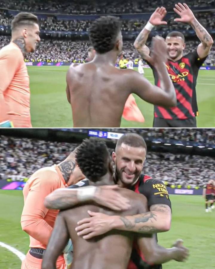 La reacción de Guardiola por el golazo de Vinicius y los gestos de Haaland con el brasileño; el enfado de Ancelotti tras el empate