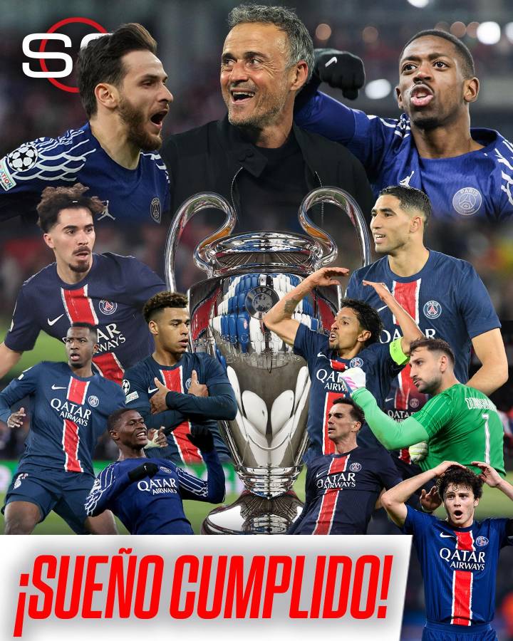 PSG ganó su primera Champions con una paliza y así reacciona la prensa: Qué suerte tuvo el Barcelona de quedar eliminado