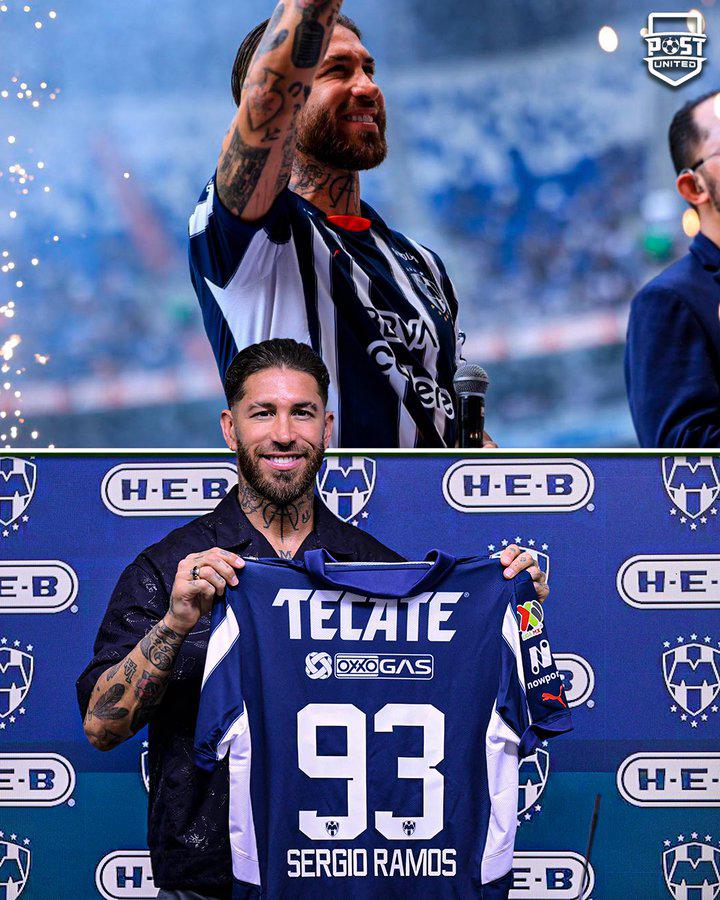Sergio Ramos es presentado oficialmente como jugador del Monterrey: “Es hora de que las copas cambien de vitrina”