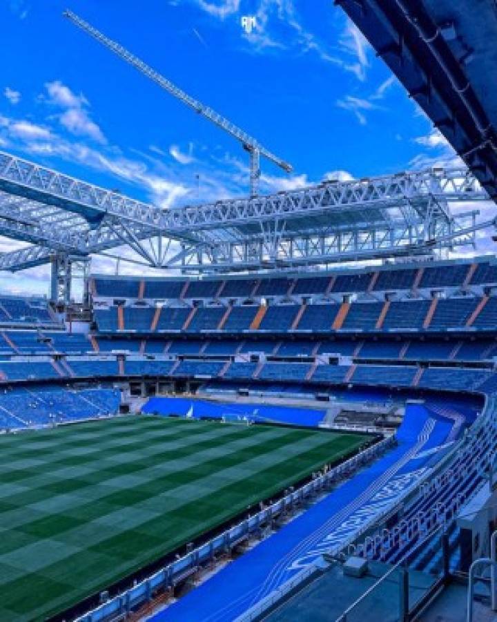 Alucinante: Así luce el espectacular Santiago Bernabéu; listo para el Real Madrid-Celta