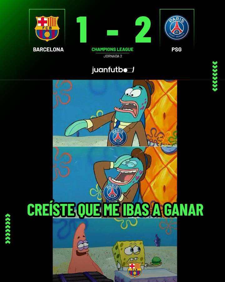 Memes trituran al Barcelona tras sufrir remontada del PSG en la Champions: ¡no perdonan a Lamine Yamal!