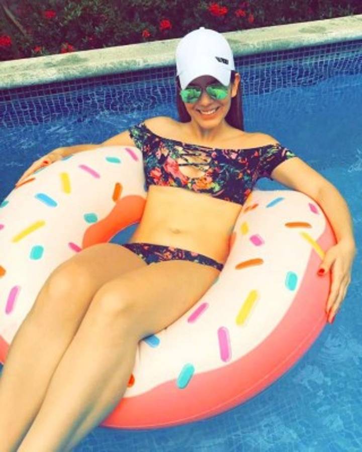 Melissa Valeriano es derroche sensualidad y belleza en la TV hondureña