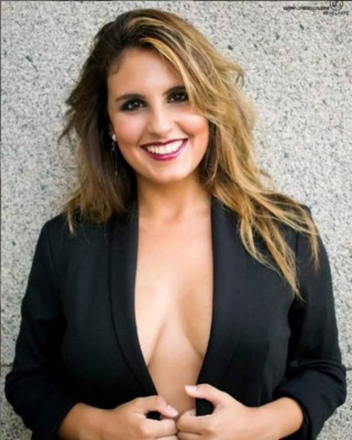 Magali Sanjurjo, la bella licenciada que enamoró al jugador del Olimpia Guillermo Chavasco