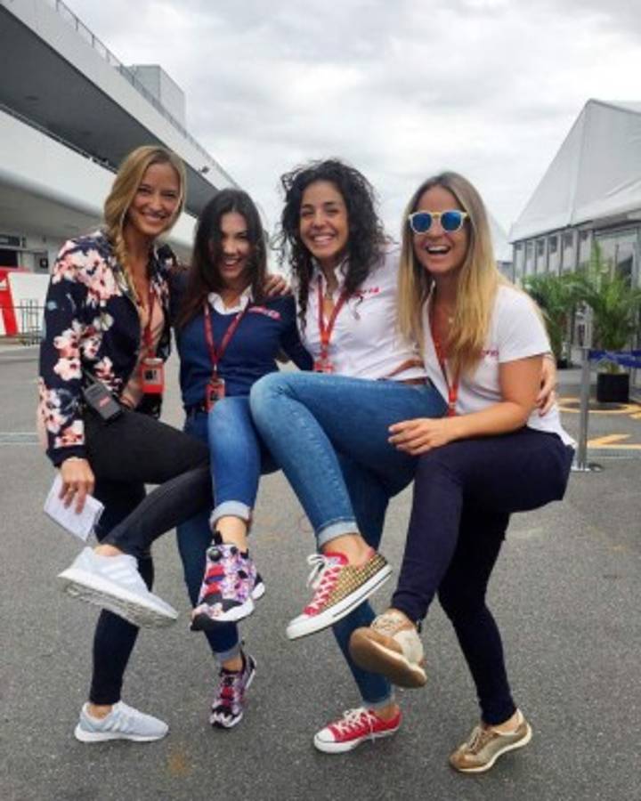 Los rostros más bellos que le dan cobertura en español a la Fórmula 1