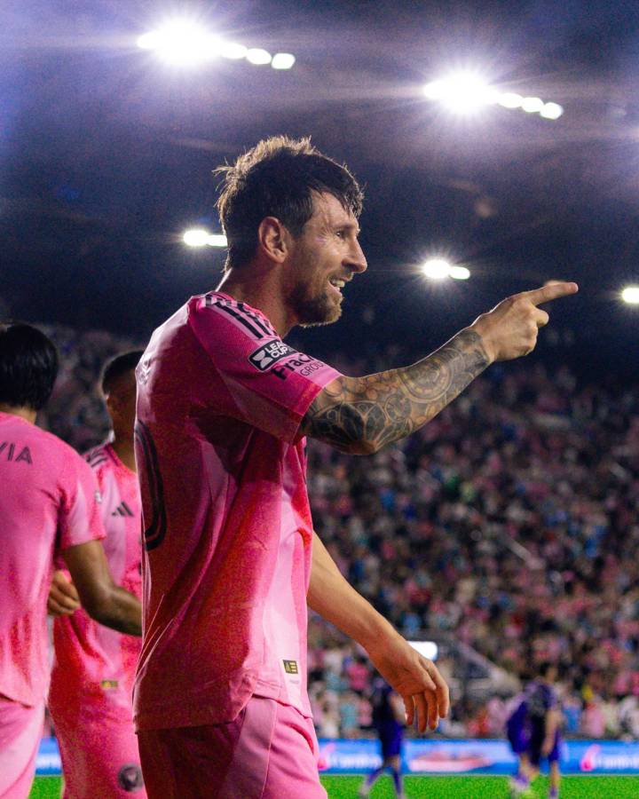 Inter Miami: el festejo de Messi con sus hijos y la algarabía tras clasificar a la final de la Leagues Cup