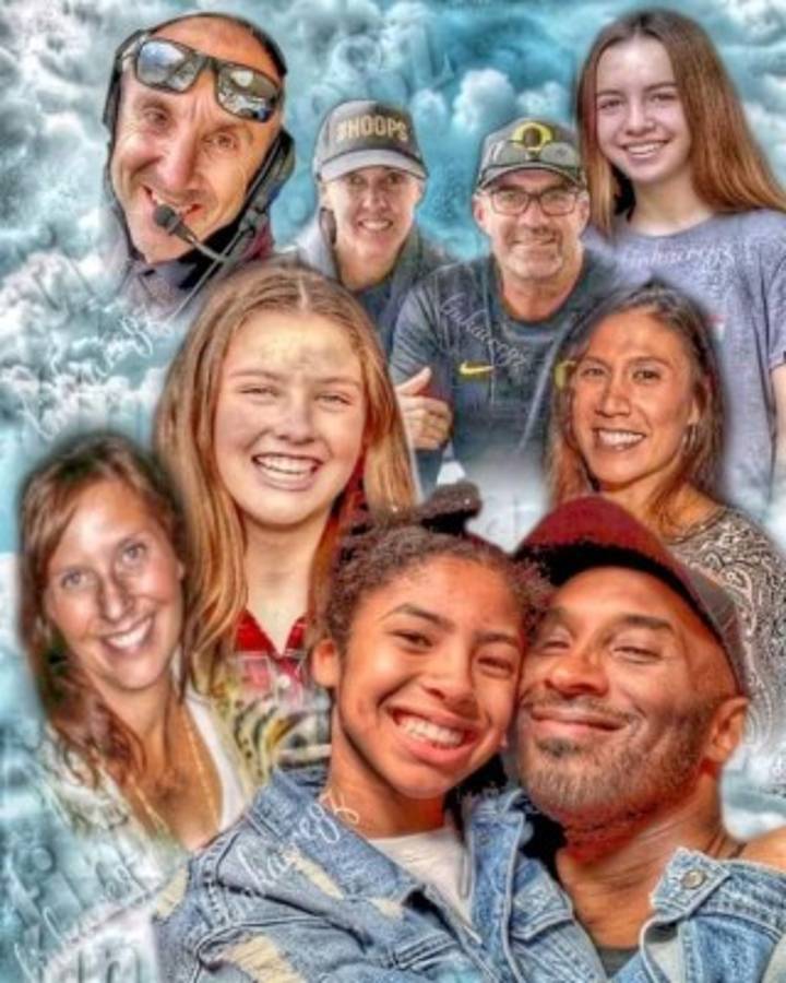 Las primeras imágenes del momento cuando se estrella el helicóptero de Kobe Bryant