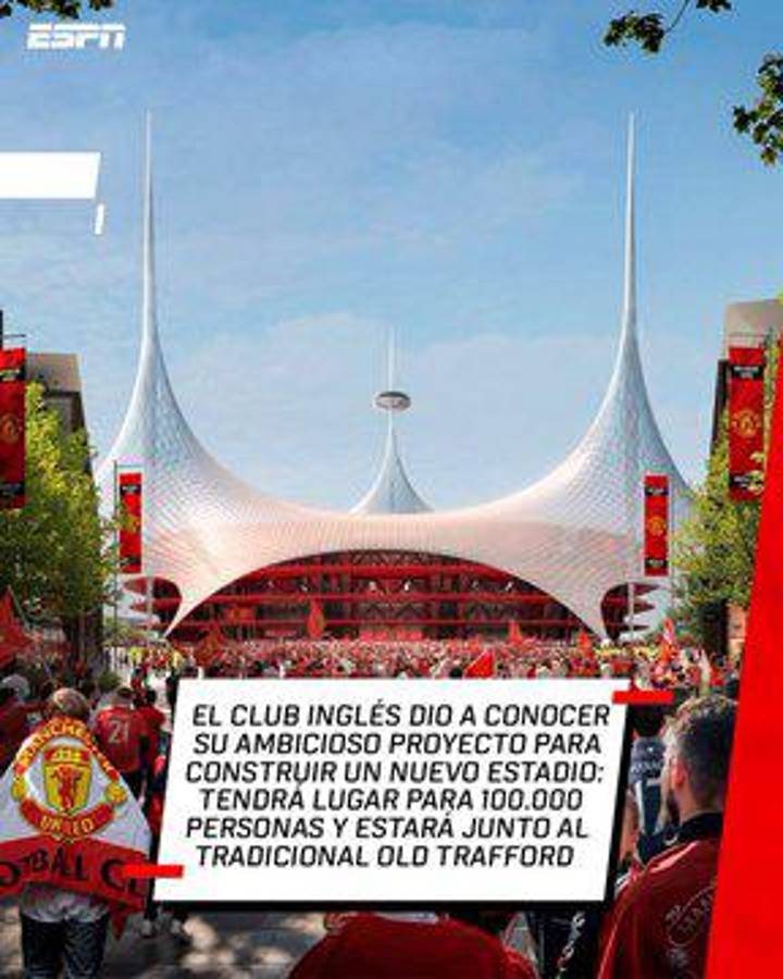 Este es el descomunal precio: Manchester United abandonará Old Traford y este será su nuevo estadio en Inglaterra