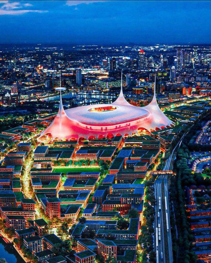 Este es el descomunal precio: Manchester United abandonará Old Traford y este será su nuevo estadio en Inglaterra