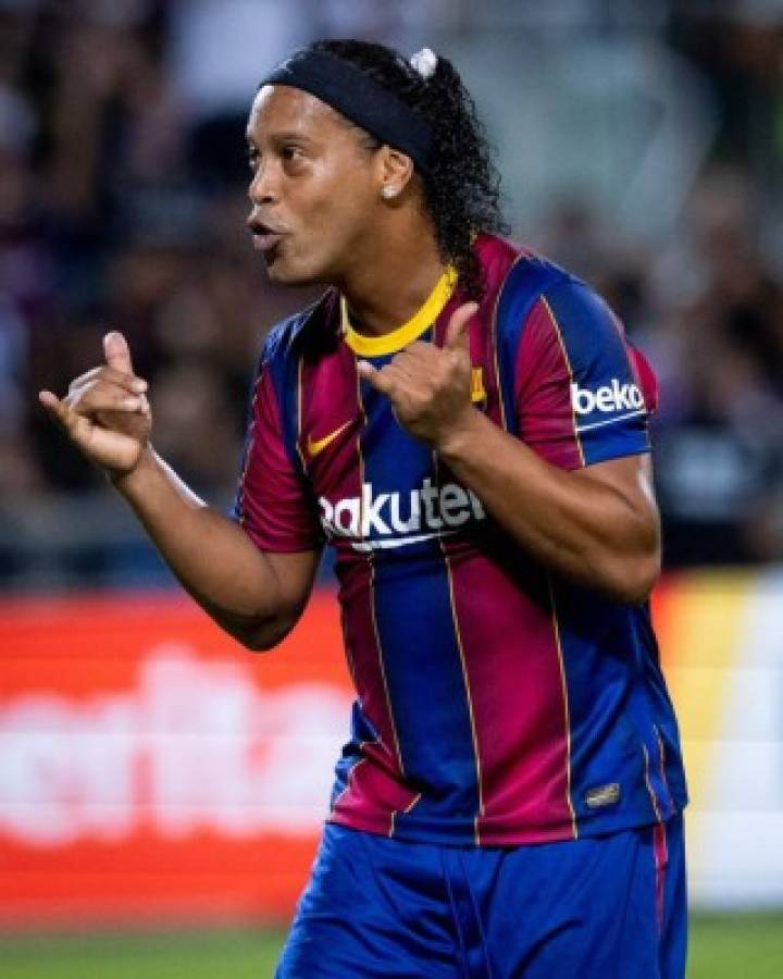 ¿Quién es el número siete merengue? Ronaldinho se robó el show, pero Real Madrid ganó el clásico de leyendas al Barcelona