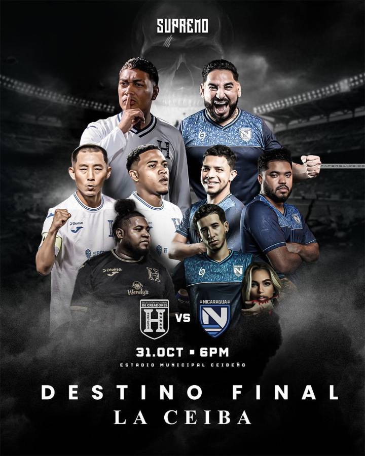 Supremo anuncia convocatoria para el último baile de los tiktokers de Honduras ante Nicaragua: 11 nuevos jugadores