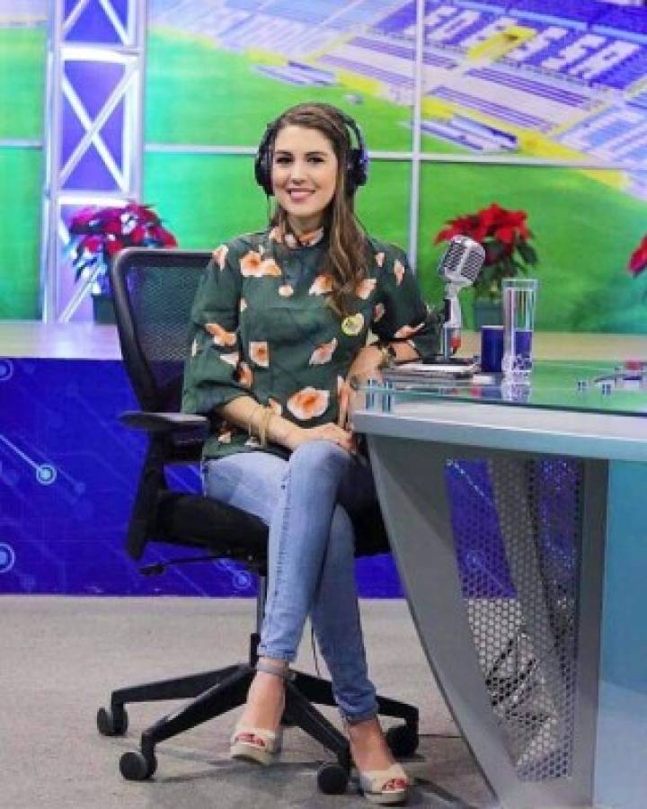 Conocé a Alejandra Inestroza, la periodista deportiva hondureña que destaca en El Salvador