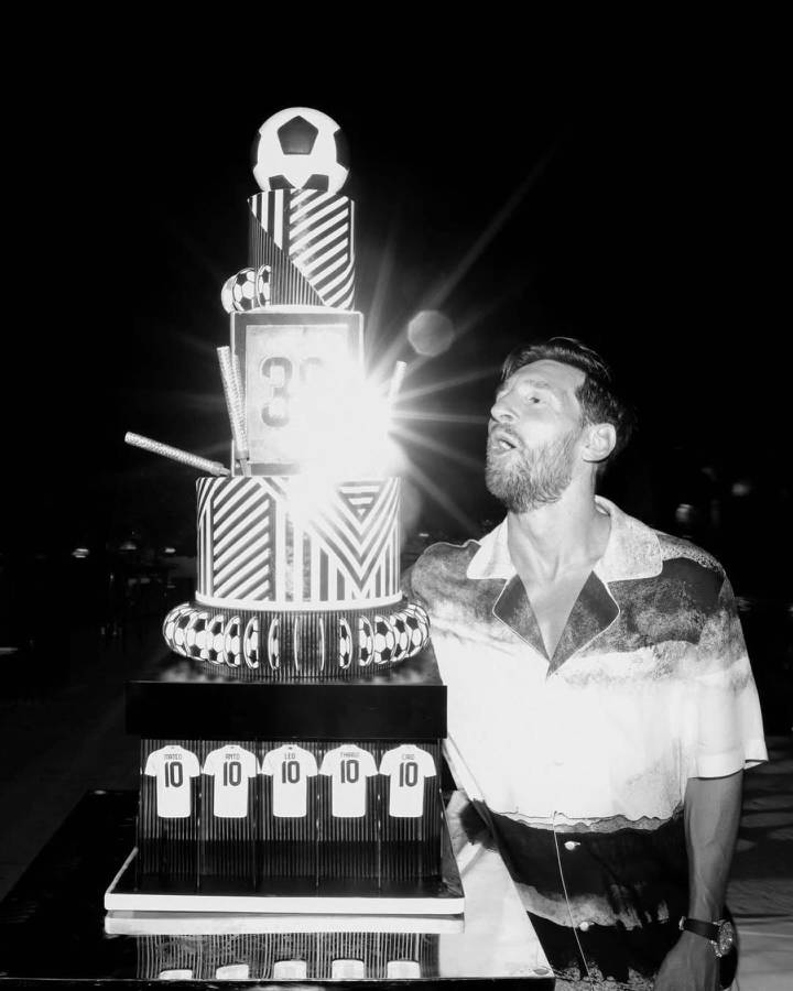 Messi se 'escapo' del Mundial de Clubes y así fue su íntima fiesta: el gran ausente y Antonela con impensado regalo