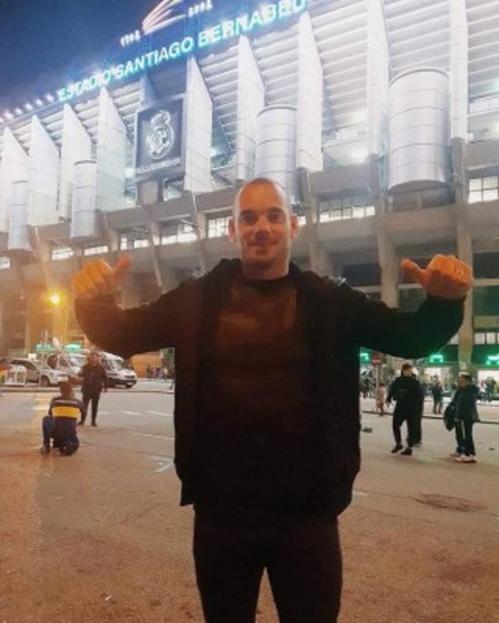 Las personalidades y cracks que llegaron al Bernabéu para el River Plate-Boca Juniors