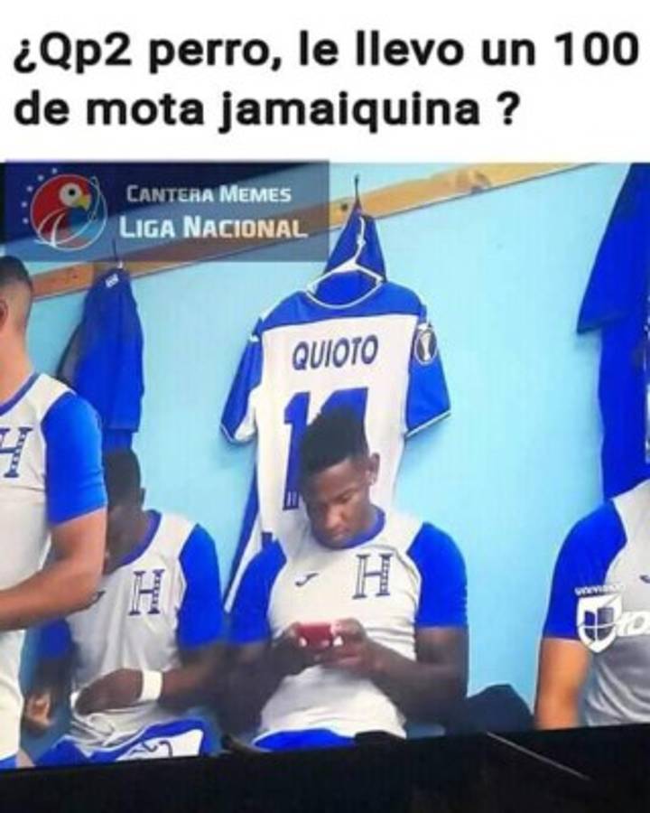 Siguen los memes: Romell Quioto es la víctima favorita tras el Jamaica-Honduras