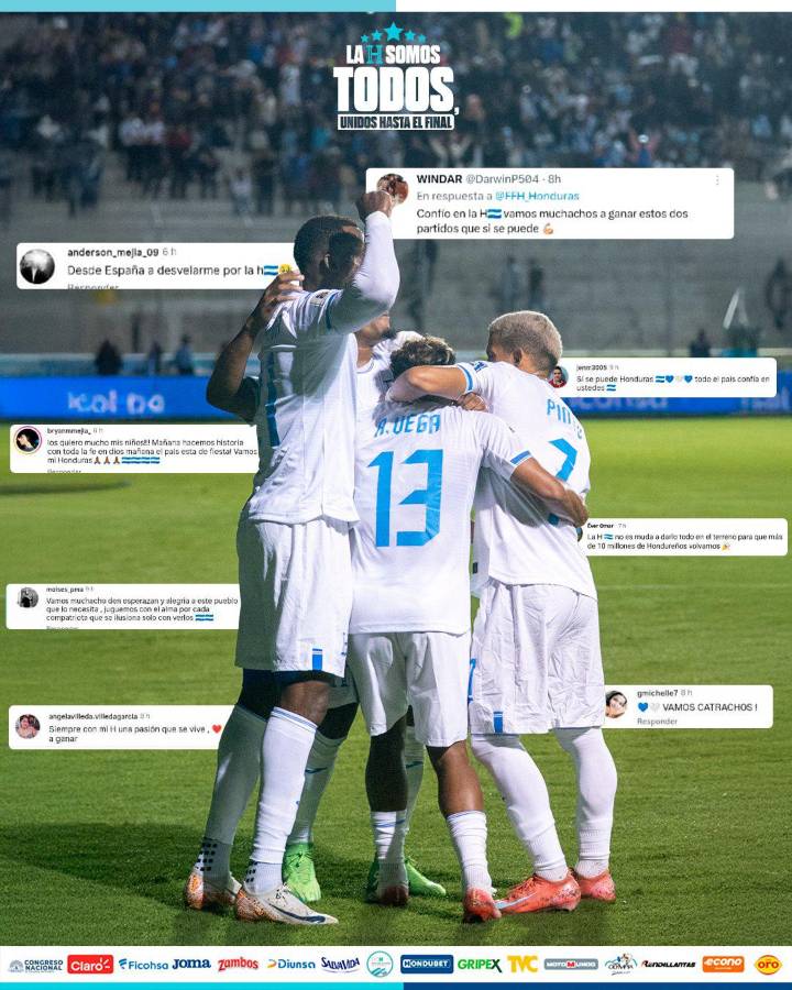 Que se repita el sueño pongan huev**: la prensa reacciona motivada a la clasificación de Honduras al Mundial 2026