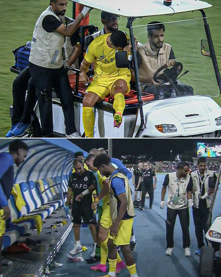 Quiso humillar a Cristiano y terminó mal; la bronca que armó Talisca y así festejó Ronaldo su primer título con Al Nassr