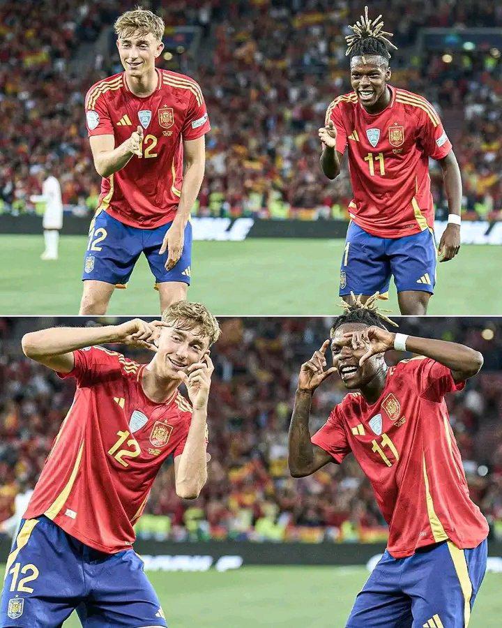 Lamine Yamal destrozó a Mbappé y festeja a lo Cristiano Ronaldo; Francia vivió una pesadilla frente a España