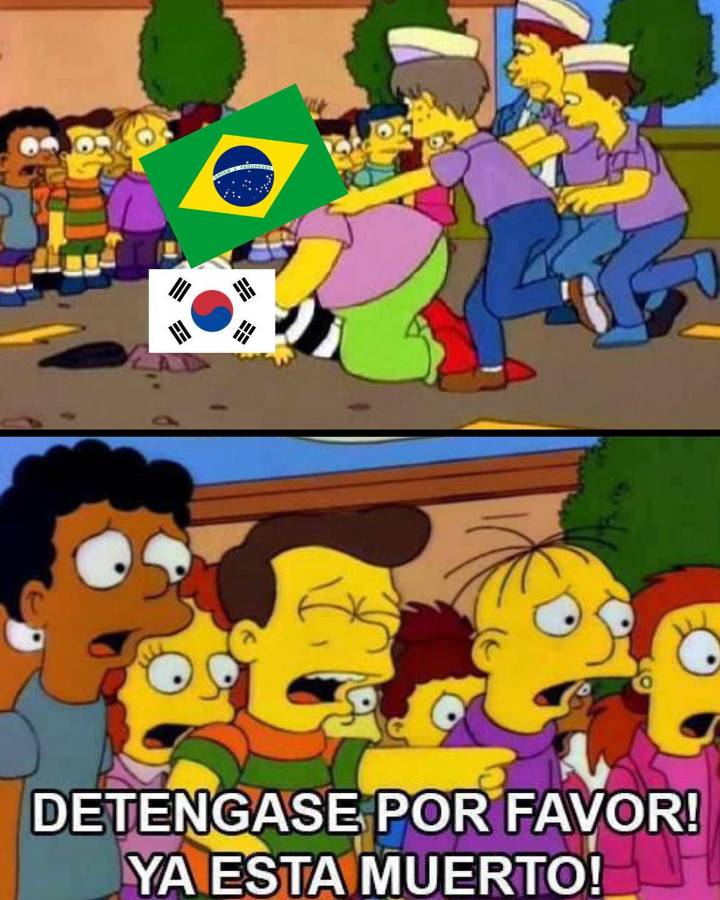 ¿Tiembla Argentina? Los jocosos memes que dejó la goleada de Brasil a Corea del Sur en el Mundial