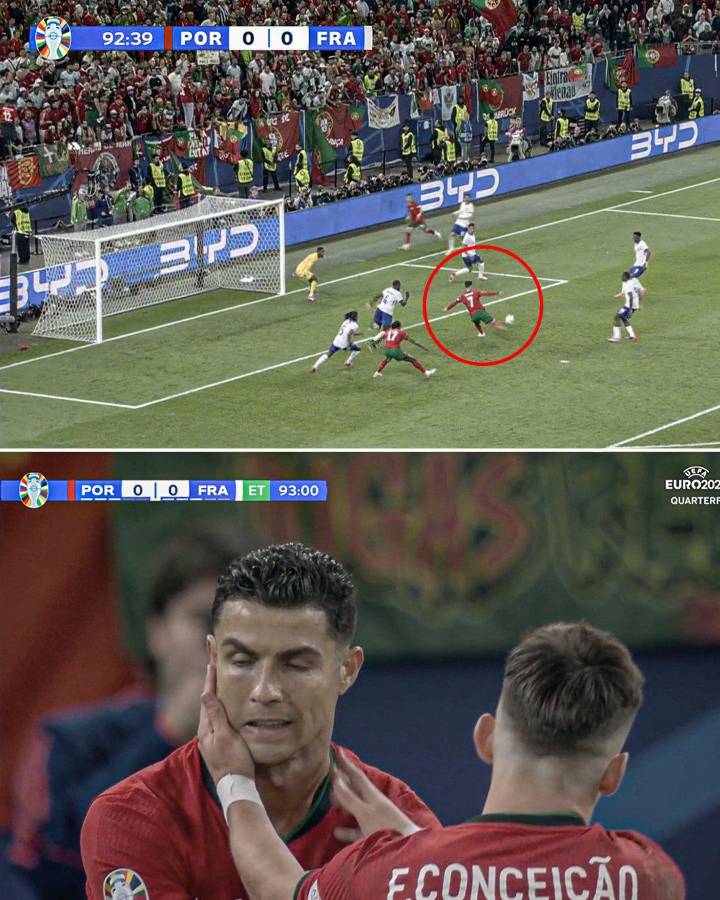 Triste gesto de Cristiano con Pepe, el señalado de Portugal - Francia y el motivo por el que Mbappé salió de la Eurocopa