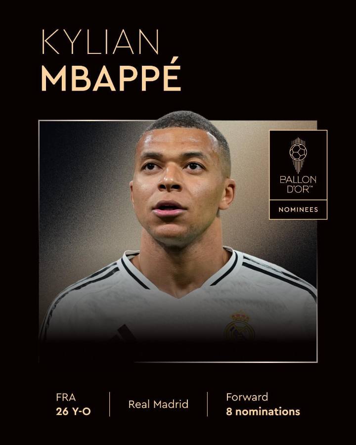 Balón de Oro 2025: sorpresiva lista de nominados y ausencias; Real Madrid recibe duro golpe