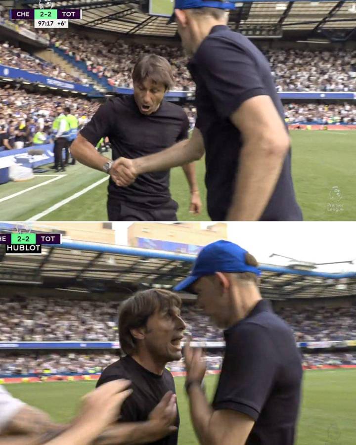 Nace una nueva rivalidad en la Premier League: así fue el tremendo agarrón entre Conte y Tuchel en el Chelsea-Tottenham