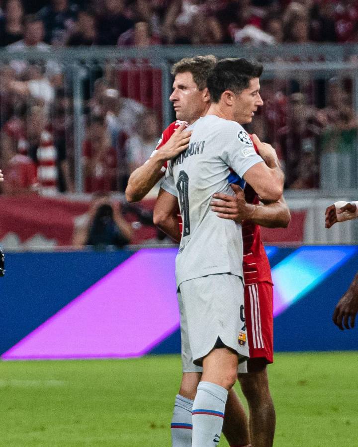 Así fue recibido Lewandowski en Múnich, su gesto por perder contra el Bayern... ¡y la foto de Vinicius que agitó las redes sociales!