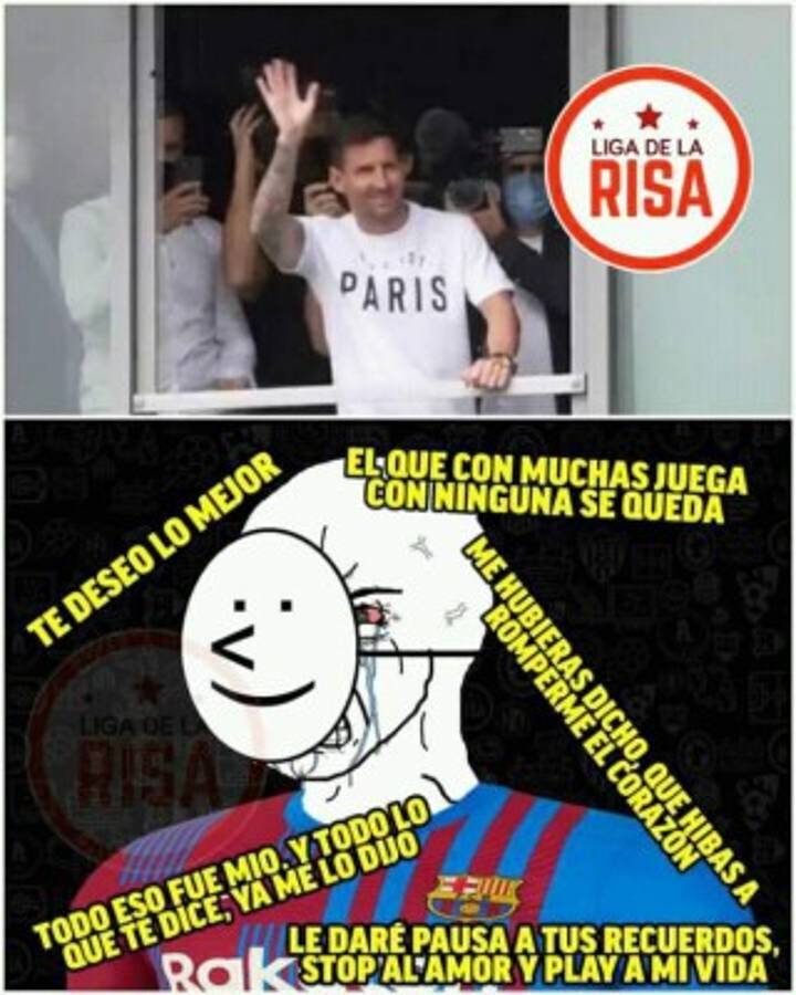 Hacen pedazos a Barcelona y su fanaticada: los jocosos memes de la presentación de Messi con el PSG