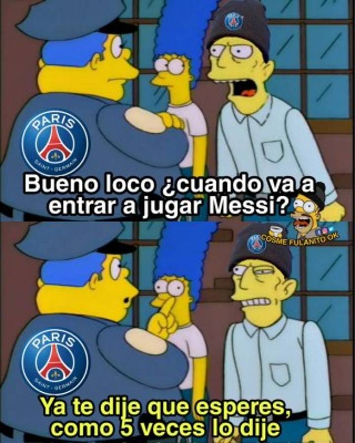 Messi hizo su debut con el PSG y los memes lo destrozan por haber sido suplente en Francia