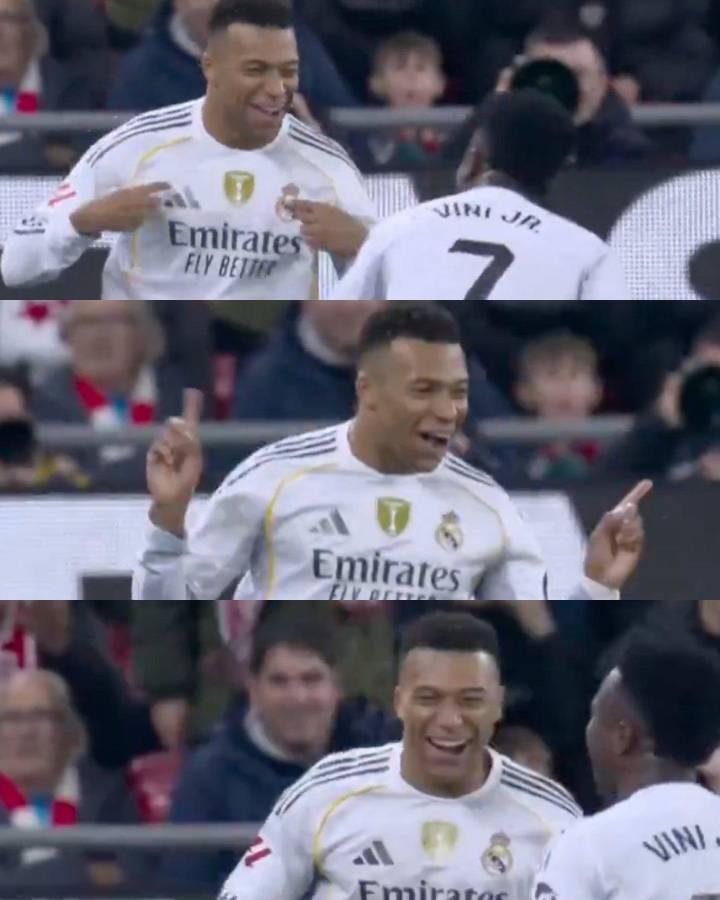 Mbappé-dependencia del Real Madrid, lo que hizo Vinicius tras salir de cambio y lo curioso de la celebración de Camavinga