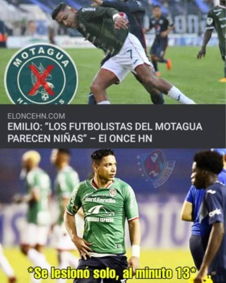 Motagua venció a Marathón en la Liga de Concacaf y los memes destrozan al verde y al Olimpia