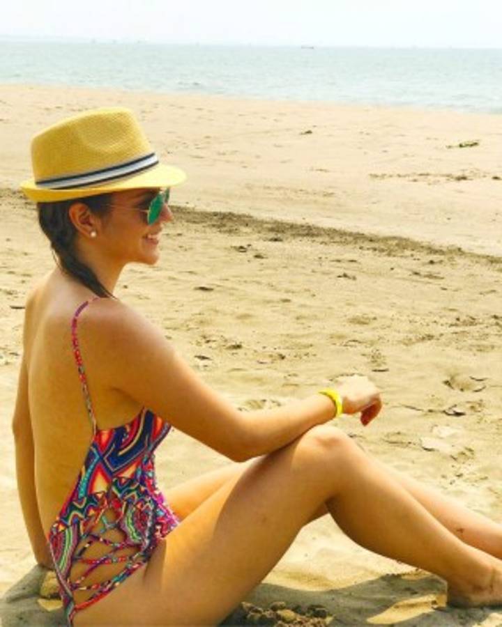 Melissa Valeriano es derroche sensualidad y belleza en la TV hondureña