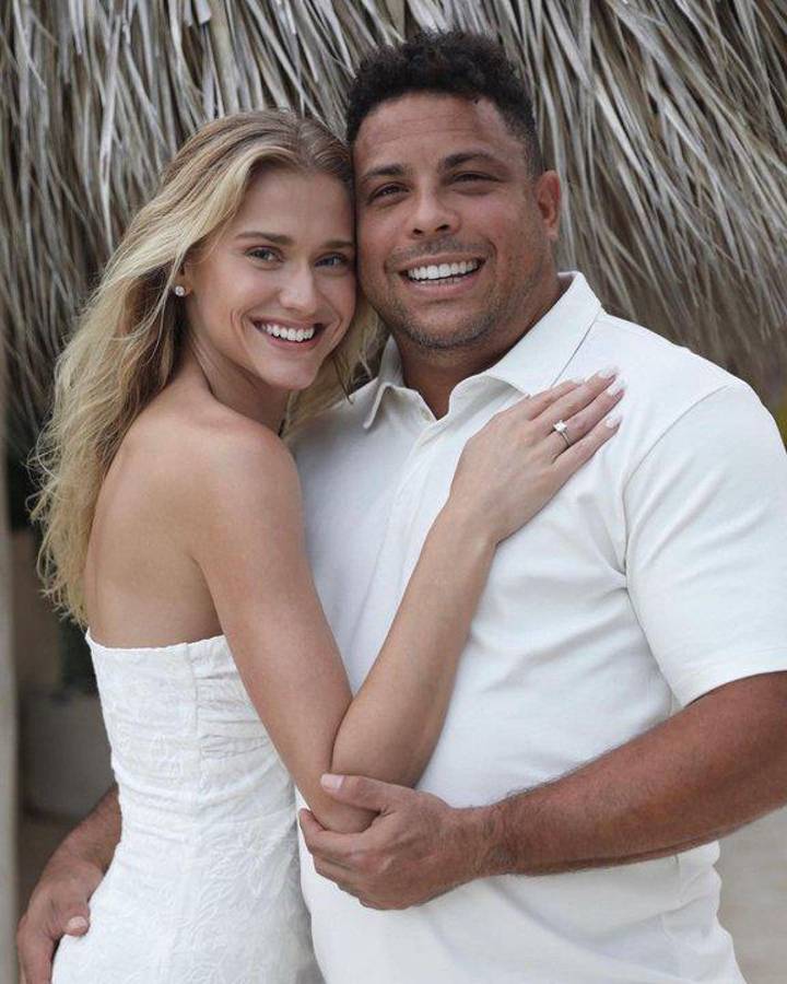 ¡Se casó por cuarta vez! Así fue la boda de Ronaldo con la sexy Celina Locks: el ex Real Madrid que fue invitado especial