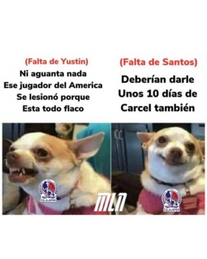 Los crueles memes contra Motagua que dejó el clásico donde Olimpia confirmó su liderato