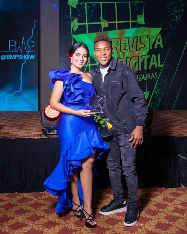 Cristel Osorio, la bella periodista deportiva que fue conquistada por jugador de Motagua y de la Selección Nacional