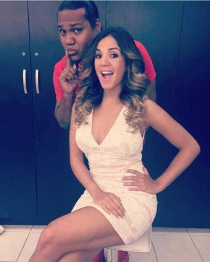 Antonella González, la bella periodista venezolana que cubre el acontecer deportivo en Panamá