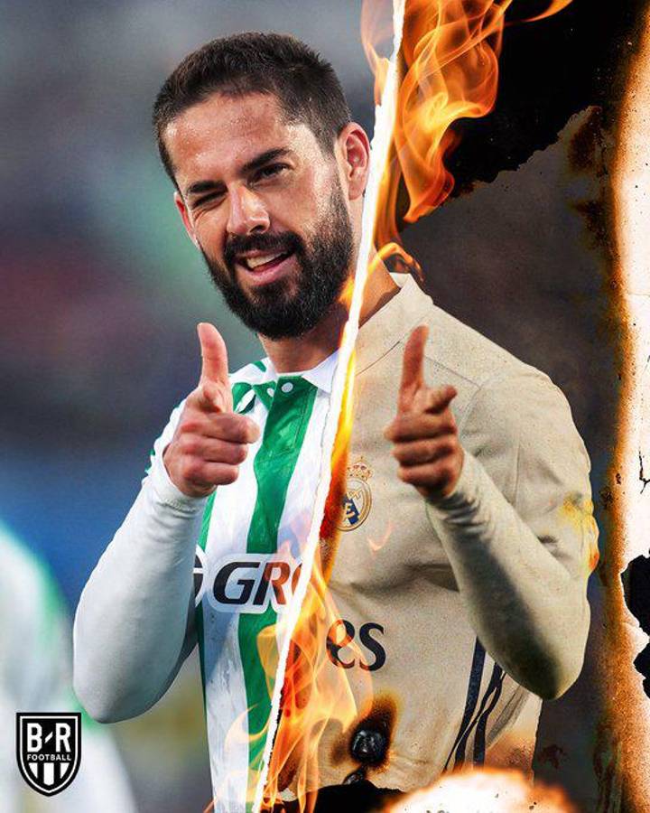 Isco destruye al Real Madrid y los memes se burlan junto al Barcelona que acaricia la Liga Española