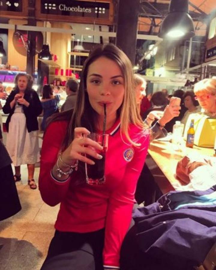 ¡Hermosura florense! Sophía Umaña, la aficionada del Herediano más linda