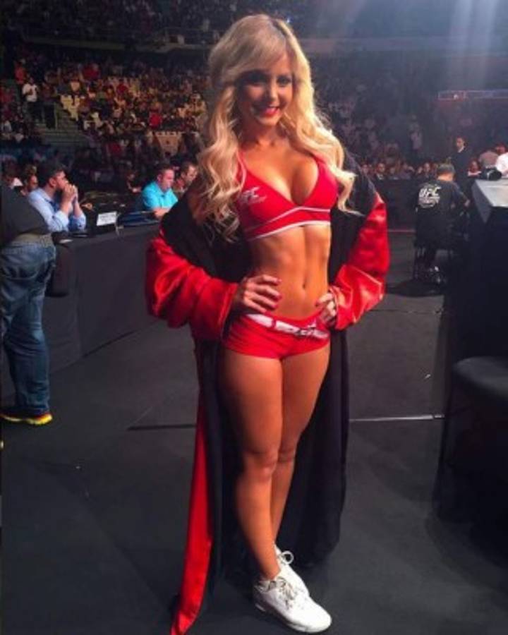 Fotos: La infartante modelo brasileña de la UFC amiga de Neymar