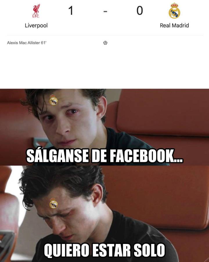 Los memes trituran a Vinicius y Mbappé por la derrota del Real Madrid ante Liverpool en la Champions