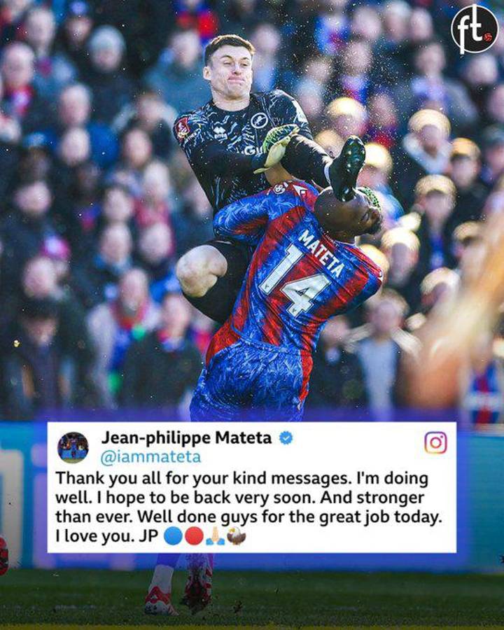 “Déjenlo morir”: sufrió una patada de lucha libre en plena FA Cup, este es su estado de salud y los horribles cantos