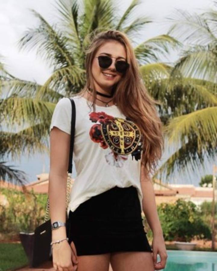 ¡Belleza! Así luce ahora la hija Carlinho, exjugador del Real España y Olimpia