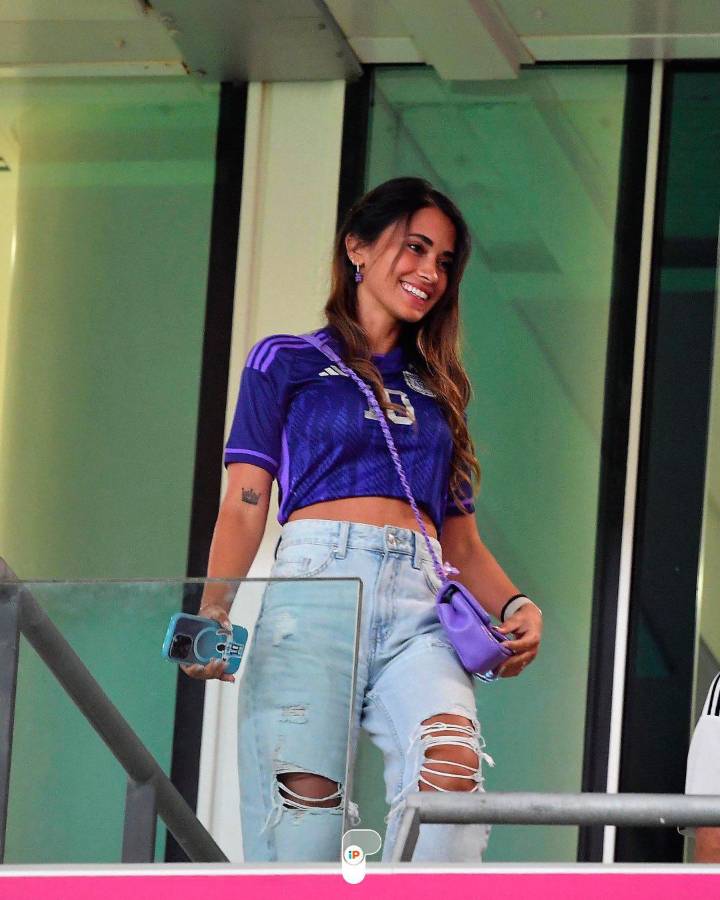 FOTOS: el desafiante festejo de Messi tras su récord, Antonella la goza en el palco, tremendo zafarrancho y Argentina explota
