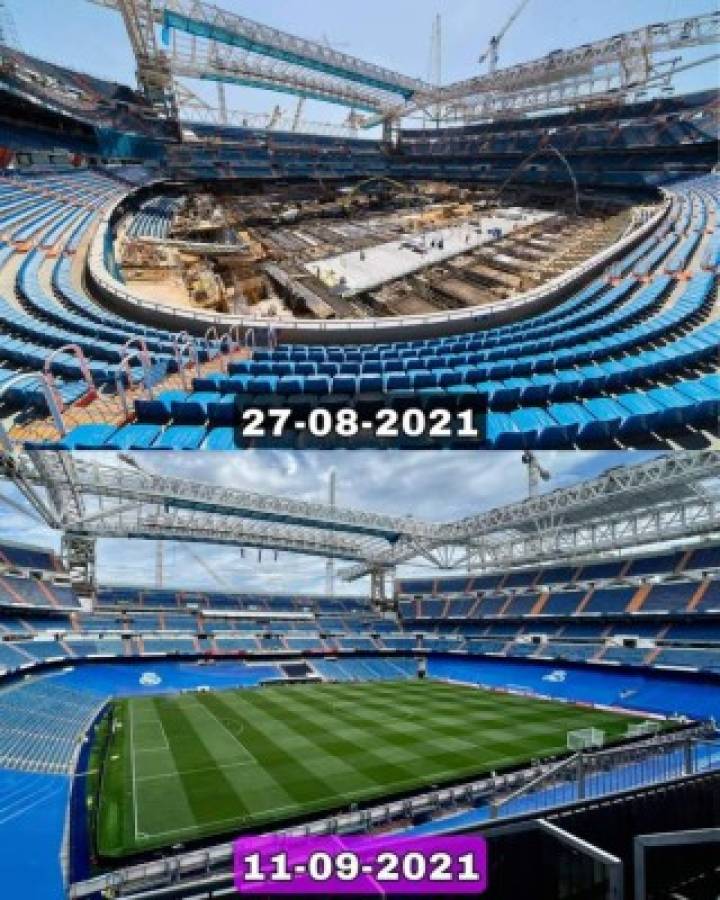 Regresó el fútbol al Santiago Bernabéu 560 días después: Las imágenes del estadio del Real Madrid