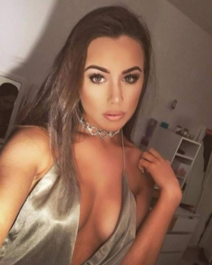 ¡De infarto! Courtois y su espectacular novia de apenas 18 años